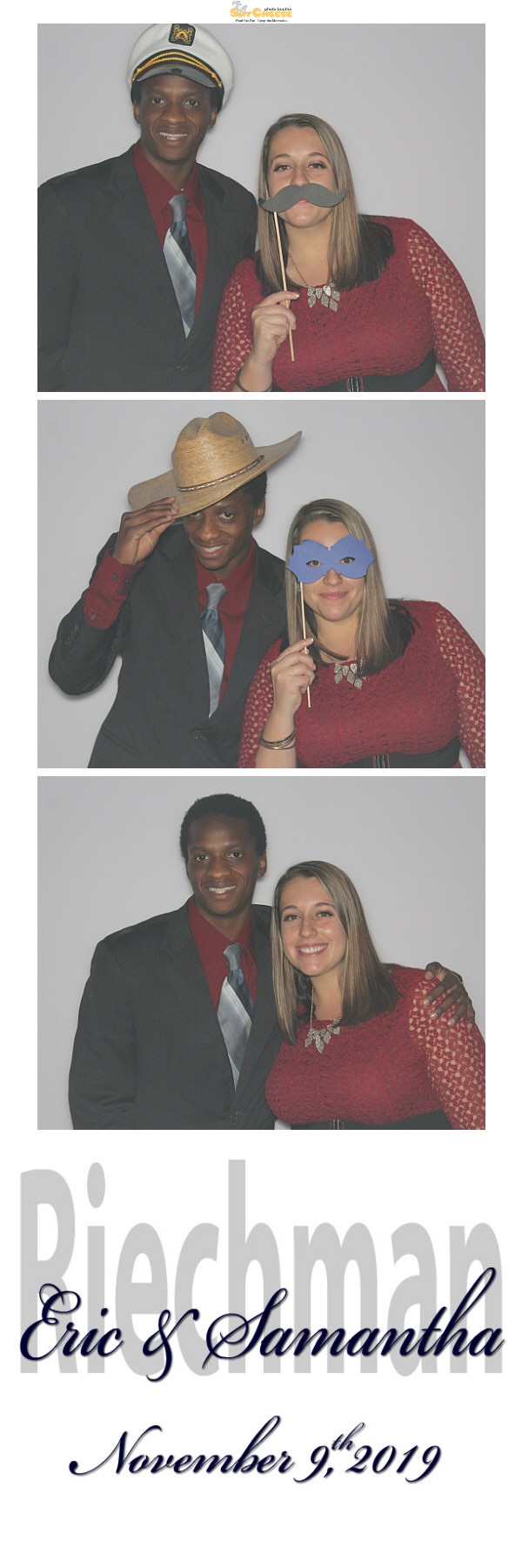 Huster / Riechman Wedding  | View more photos from the event at gallery.saycheesephotobooth.com/u/SayCheesePhotoBooth/Huster-Riechman-Wedding